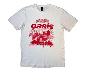 Oasis What The Worlds Been Waiting For T Shirt Size L