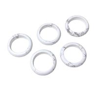 oasymala Bagues uniques en pierre - Bijoux tendance fabriqués à la main pour une vie pleine d'esprit et un style personnel, One Size, Pierre, Aucune pierre précieuse