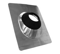 Oatey 11879 Galvanized 4" pipe diameter No-Calk Roof Flashing 12" x 15" Base