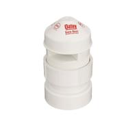Oatey Vanne d'admission d'air Sure-Vent 39017 avec adaptateur en PVC de 3,8 cm x 5,1 cm, blanc