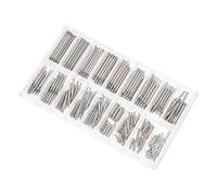 OATIPHO 1 Boîte Aiguille d'oreille en Acier Inoxydable épingles de Bande de Montre épingle de Montre mécanique Accessoires kit d'outils de réparation de Montre PP Silver