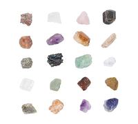 OATIPHO 1 Boîte Coffret Lithothérapie Naturelles Agate Colorées pour et Chakra Accessoire Créatif et Décoratif pour Débutants