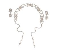 OATIPHO 1 Ensemble D'Accessoires Pour Femmes Boucles D'Oreilles Bandeau D'Anniversaire Accessoires De Cheveux De Mariée Bandeaux Pour Femmes Accessoires De Cheveux De