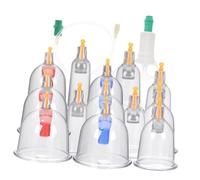 OATIPHO 1 ensemble Kit de Ventouses de Cupping Ensemble pour Thérapie Chinoise à Outil de pour Salon et Usage Personnel