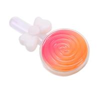 OATIPHO 1 Ensemble Sucette éponge houppette pour femme oeuf de maquillage applicateurs de maquillage bouffée de coussin de maquillage poudre cosmétique douce houppette manucure