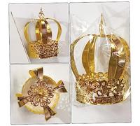 OATIPHO 1 PC Couronne Gâteau Décoration Anniversaire Décoration Ornement La Couronne Princesse Couronne Mini Couronne Topper Mini Couronne Gâteau Toppers Couronne Décor Miniature