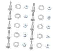 OATIPHO 10 Ensembles De Vis De Rechange Pour Tondeuse à Cheveux, Écrous Et Joints Pour Réparation, Kit De Vis De Fixation Compatibles Avec Modèles Populaires De Tondeuses