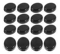 OATIPHO 10 Paires de Coussinets en Silicone Antidérapants pour Lunettes, Supports Derrière L'oreille Noirs Mini Ronds, Accessoires Confortables pour Lunettes de Soleil Lecture, Usage