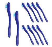 OATIPHO 10 Pièces Brosse à Dents Mini Lot de Brossettes Portables pour Nettoyage Oral Milieu Sécurisé