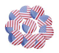OATIPHO 10 Pièces Épinglette Américaine de Pins Drapeau Usa Badge Patriotique pour Décoration de Vêtements et Accessoires Épinglette pour Fête de Indépendance