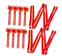 OATIPHO 10 Pièces Lot de Nœuds de Décoration à Tirer pour Voitures de Large Nœud Parfait pour Décoration Intérieure