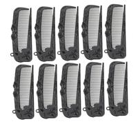 OATIPHO 10 Pièces Queue Rat à Coiffer Pliante Accessoire de Beauté Compact et Pratique pour Voyage Démêlage et Coiffage