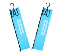 OATIPHO 10 Pièces Sac de Rangement Étanche pour Perruques et Extensions Cheveux avec Crochet Lot de PVC Durables pour Organiser et Vos Hairpieces