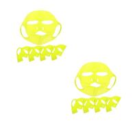 OATIPHO 10 Pièces Silicone Facial Mask Cover Haute Élasticité avec Crochet Doreille Réutilisable Adapté à Tous Types de Visages pour Dhydratation