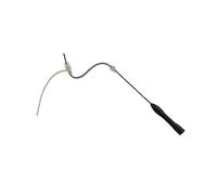 OATIPHO 10 pièces Tiges de Nettoyage pour Appareils Auditifs Lot de Outils de Nettoyage pour Tubes de Guide Sonore Noir