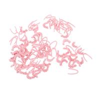 OATIPHO 100 Pièces False Nail Tips Charms Double Layer Soft Silicone Pleated French Sculpted Nail Jewelry For DIY Manicure Decoration