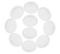 OATIPHO 100 Pièces Pallette de Colle pour Extensions de Cils Blanc Forme Fleur sans Base Plateau Antidébordement Léger et Stable Accessoire Portable pour Professionnels Du Maquillage
