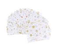 OATIPHO 1000 Pièces Papier pour Nougat de Noël Or Cadeau Sécurisé pour Faits Maison Fête Anniversaire