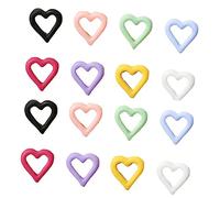 OATIPHO 100Pièces Charmes de Décoration pour Nail Art à Ongles Plat pour Créations Colorées