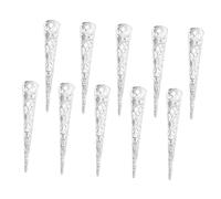OATIPHO 10pièces Anneaux De Claw Métalliques Pour Ongles Accessoire De Danse Design Et Creux Pour Art Des Ongles Performances