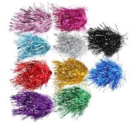 OATIPHO 10pièces Perruques Colorées à Paillettes pour Déguisement Accessoires de Fête Perruques Brillantes pour Cosplay Soirées à Thème et Événements Costumés