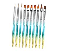 OATIPHO 10pièces Stylo De Peinture Pour Ongles Outil De Bricolage Pour Ongles Pinceau Pour Nail Art Stylo De Peinture De Détail Outil Artificiel Pour De Nail Art