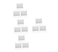 OATIPHO 12 Ensembles Transparent Eyeshadow Organizer With Brush Slot Compact Makeup Storage Containers For Sample Testing And Daily Use