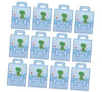 OATIPHO 12 Pièces Boîtes à Dinosaures Boîtes à Dragées Légères et Durables Décorations Fête Anniversaire Garçon Fille Coffrets Shower Bleu Petit Dinosaure