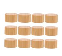 OATIPHO 12 Pièces Couvercle De Bouteille Bambou Housse De Bouteille Pratique Couvercle pour Flacons De Parfum Assortis