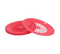 OATIPHO 12 Pièces Support de bac à papier de plein air noir plaquer assiettes de camping porte-assiette de camping des plateaux pour Support de plaque de