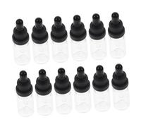 OATIPHO 12pièces Lot De Flacons Compte-gouttes Verre Transparent Pour Huiles Essentielles Et Aromathérapie Bouteilles Avec Compte-gouttes Extérieur