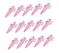 OATIPHO 15pièces Épingle à Cheveux Licorne Pour Garçon Fille Jolie Pince Décorative De Pinces Fines Pour Cheveux