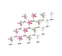 OATIPHO 16pièces Barrettes à Cheveux Moulin à Vent Pour Filles Accessoires Cheveux Paillettes Lot De Barrettes Décoratives Pour Coiffure