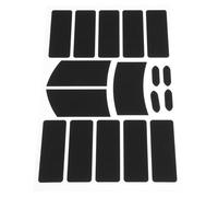 OATIPHO 17 Feuilles Autocollantes Antidérapantes Ultra-Fines pour Souris Gaming, Ruban Adhésif Résistant la Transpiration, Accessoires de Souris PC pour Usage Bureautique et Jeu