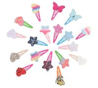 OATIPHO 18pièces Barrettes à Cheveux Forme De Cœur Pour Garçon Fille Jolis Accessoires Pour Cheveux Pour Filles Lot De Barrettes Couleur Bonbon
