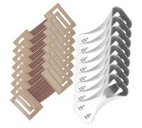 OATIPHO 1Ensemble Clips de Fixation pour Bandage Élastique Clips Réglables Flexibles pour Maintien de Bandages Utilisation pour Compression