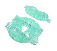 OATIPHO 1ensemble Masque Gel Pour Yeux Visage Couverture Réfrigérante Masques Aléatoires Pour De Fatigue Et Relaxation Nuit Et Voyage