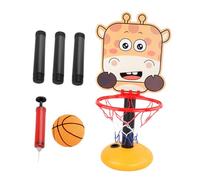 OATIPHO 1Ensemble Panier de Basket Réglable pour Garçon Fille Cadre de Basketball Autonome Cartoon pour Intérieur et Extérieur Jouet Sportif pour Garçons et Filles