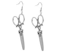 OATIPHO 1paire Boucles Oreilles Forme De Ciseaux Pendentifs Et Créatifs Pour Soirées Festivals Et Événements Mode