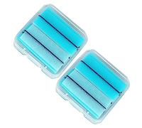 OATIPHO 2 Boîtes Bande Adhésive pour Faux Cils Remplacement de Colle à Cils Boîtes de Bandes Auto Adhésives Application Facile et Rapide Couleur de Fond Bleu sans Résidus Collants