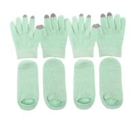 OATIPHO 2 Paires à Écran Tactile Froids De Spa Pour Les Mains Sèches Thermiques D'hiver Hydratants Pour Dormir D'hiver Roses Light Green Fil De