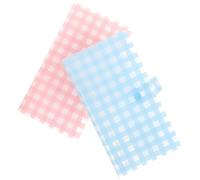 OATIPHO 2 Pièces Album de Rangement Autocollants Plastique Carnet pour Collection Gommettes Réutilisables Cahier Multi-pages pour Organiser Stickers et Photos