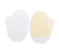 OATIPHO 2 pièces de Exfoliants Éponge Loofah de Bain pour Gommage Doux et Nettoyage Corporel