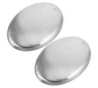 OATIPHO 2 Pièces désodorisant absorbeurs d'odeurs métalliques métallique portable absorbeur d'odeurs métalliques barre de Acier inoxydable