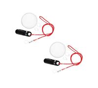 OATIPHO 2 Pièces Lanière Anti-perte Appareil Auditif avec Clip de Fixation Corde de Sécurité Confortable pour Audiophones Derrière Oreille Adaptée Garçon Fille et Seniors Maintien Fiable