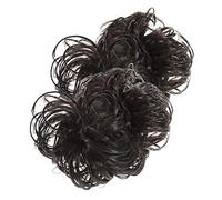 OATIPHO 2 Pièces Pince à Chignon Désordonné Extensions de Cheveux Bouclés Accessoires Capillaires Naturels et Élégants