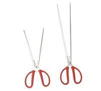 OATIPHO 2 Pièces Pinces à Poisson Inoxydable pour Ramassage de Déchets Extérieurs Outils Longs pour Anguille Crabe et Poisson de Boue