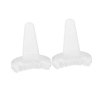 OATIPHO 2 Pièces Pochoirs Silicone pour Cils Applicateur de Maquillage Réutilisable Outil de Maquillage pour Yeux