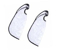 OATIPHO 2 pièces Tablier de Lavage de Cheveux Réglable Entonnoir de Lavage Outil de Capillaire pour Adultes et Personnes Âgées Blanc