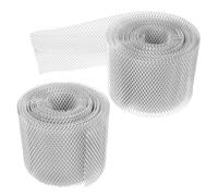 OATIPHO 2 Rouleaux de Protège-gouttières en Aluminium 12,7 Cm X 6,1 M, Grille de Gouttière Résistante pour Protection Feuilles et Débris, Écran de Gouttière pour Entretien Réduit